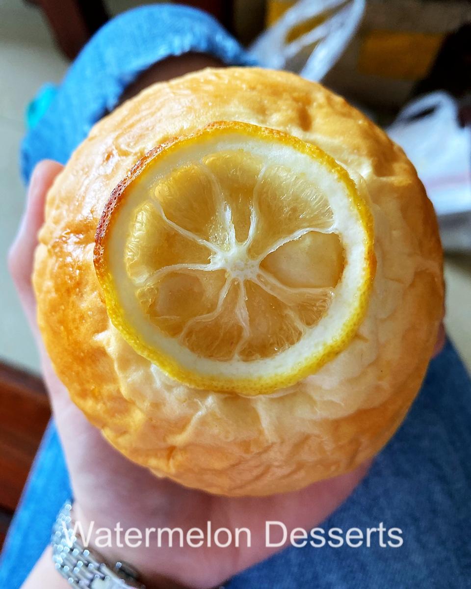 特特特别清新的柠檬酸奶面包，我爱！