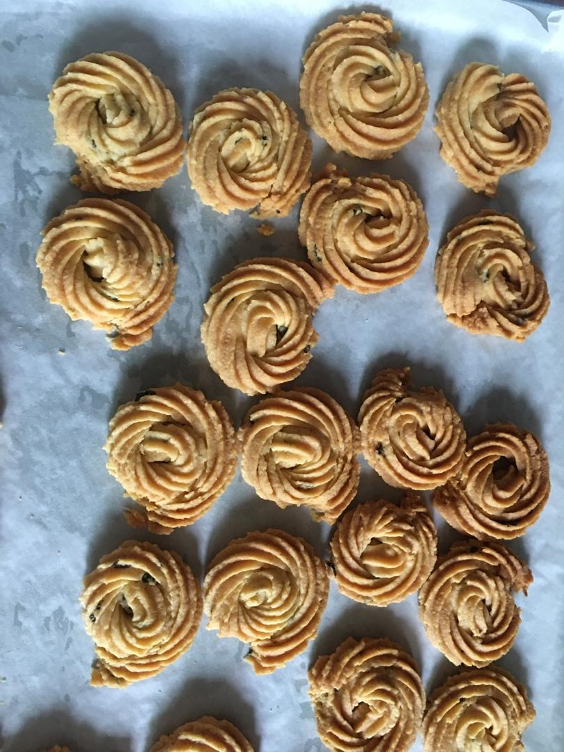 香葱咸酥曲奇饼干