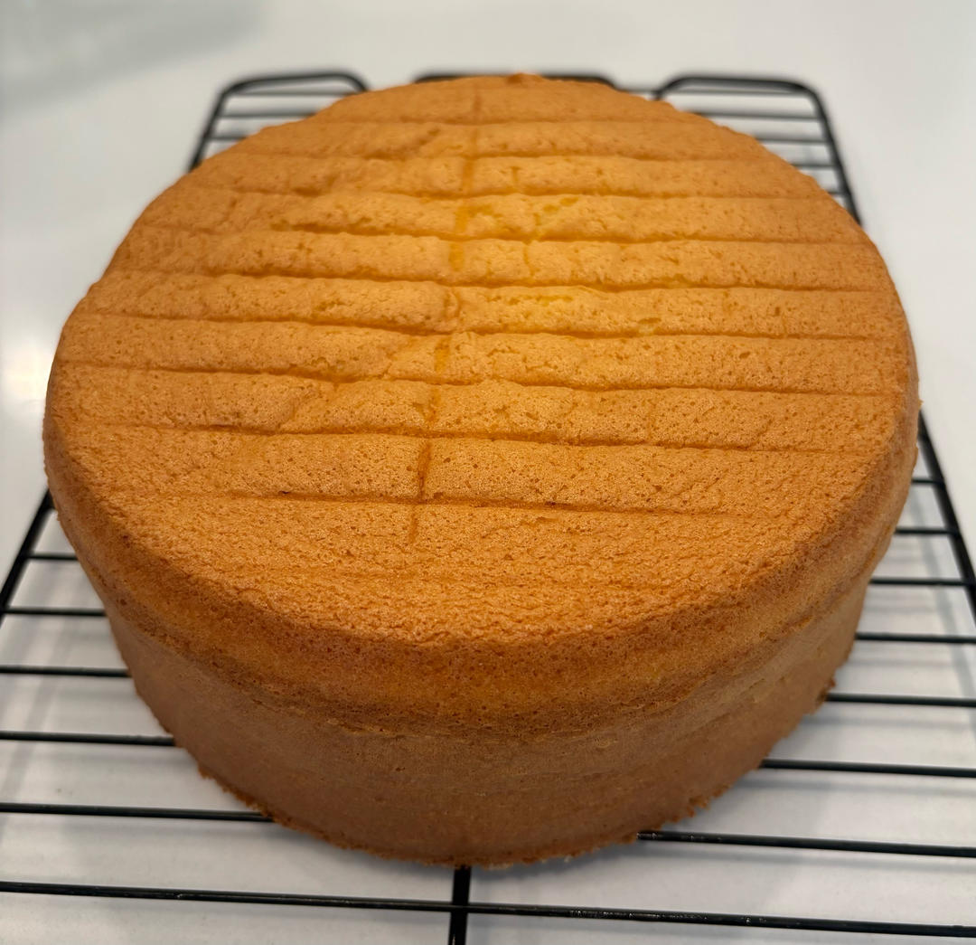 比戚风还要柔软Q弹的海绵蛋糕