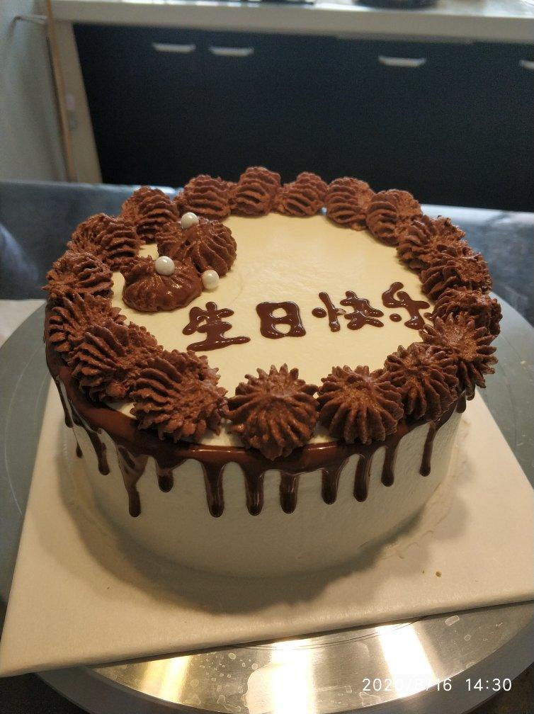 【Mr孟团队】巧克力淋面蛋糕（视频)