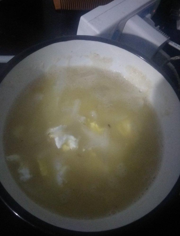 快手掉称白萝卜鸡蛋汤