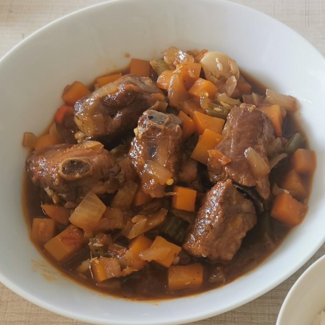 炖牛肋骨-粉雄救兵安东尼食谱