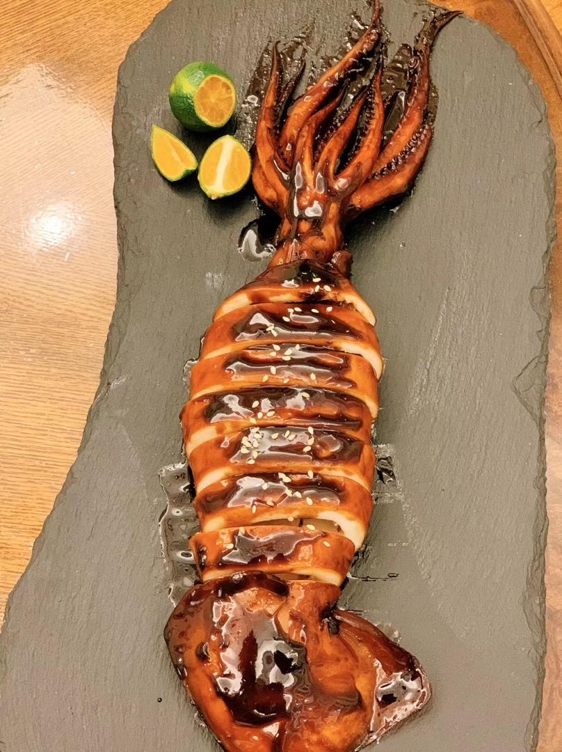 简易版鱿鱼大烤