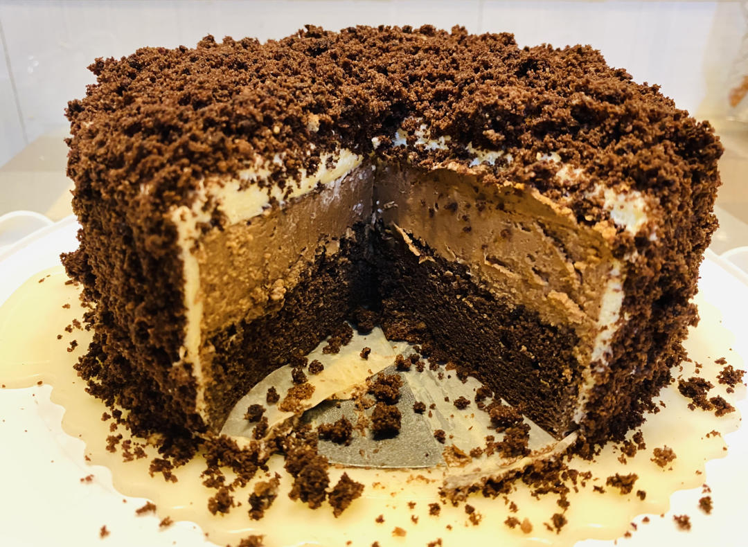 <LeTao> 巧克力双层芝士蛋糕配方大公开！！