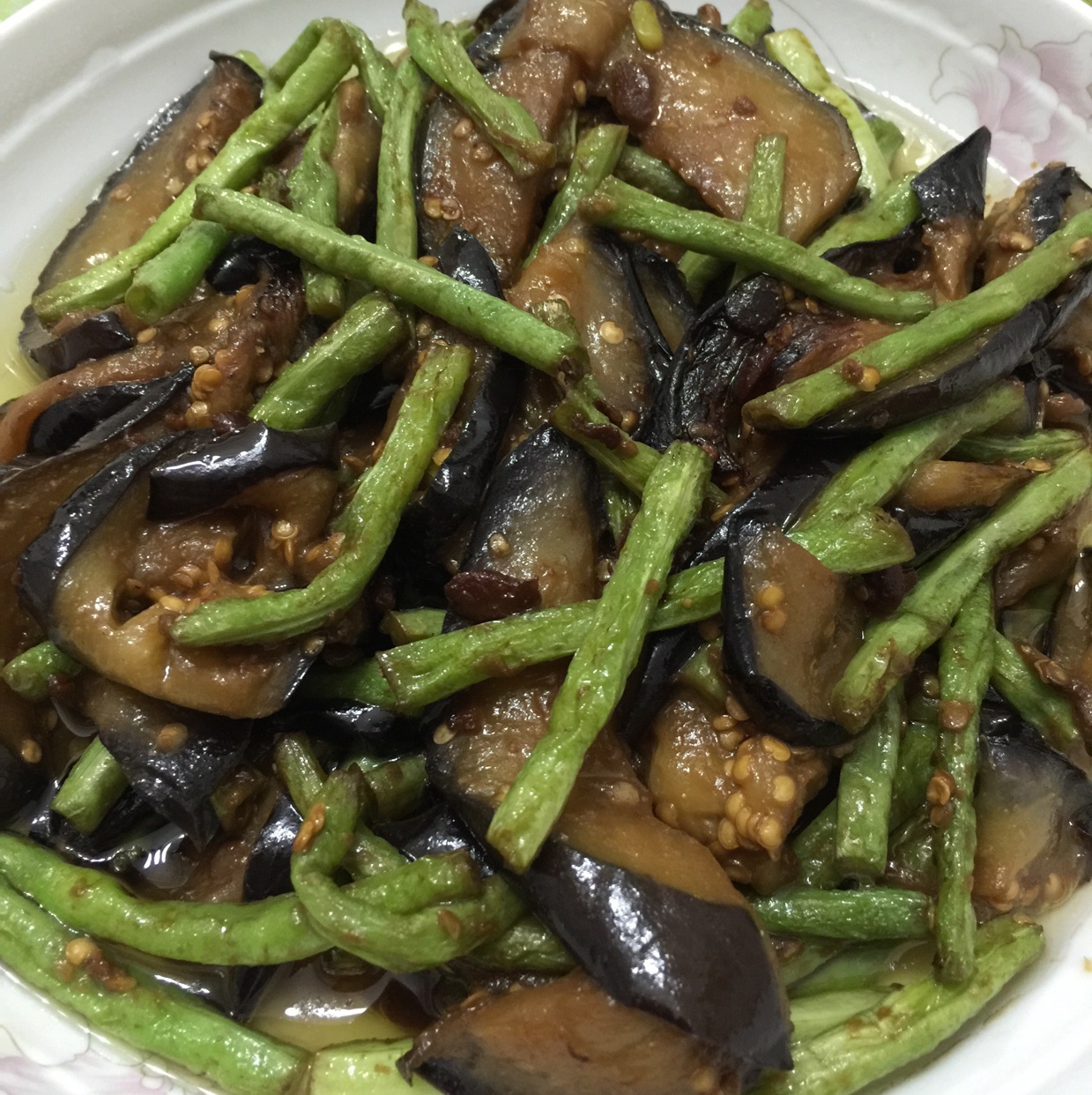 茄子豆角