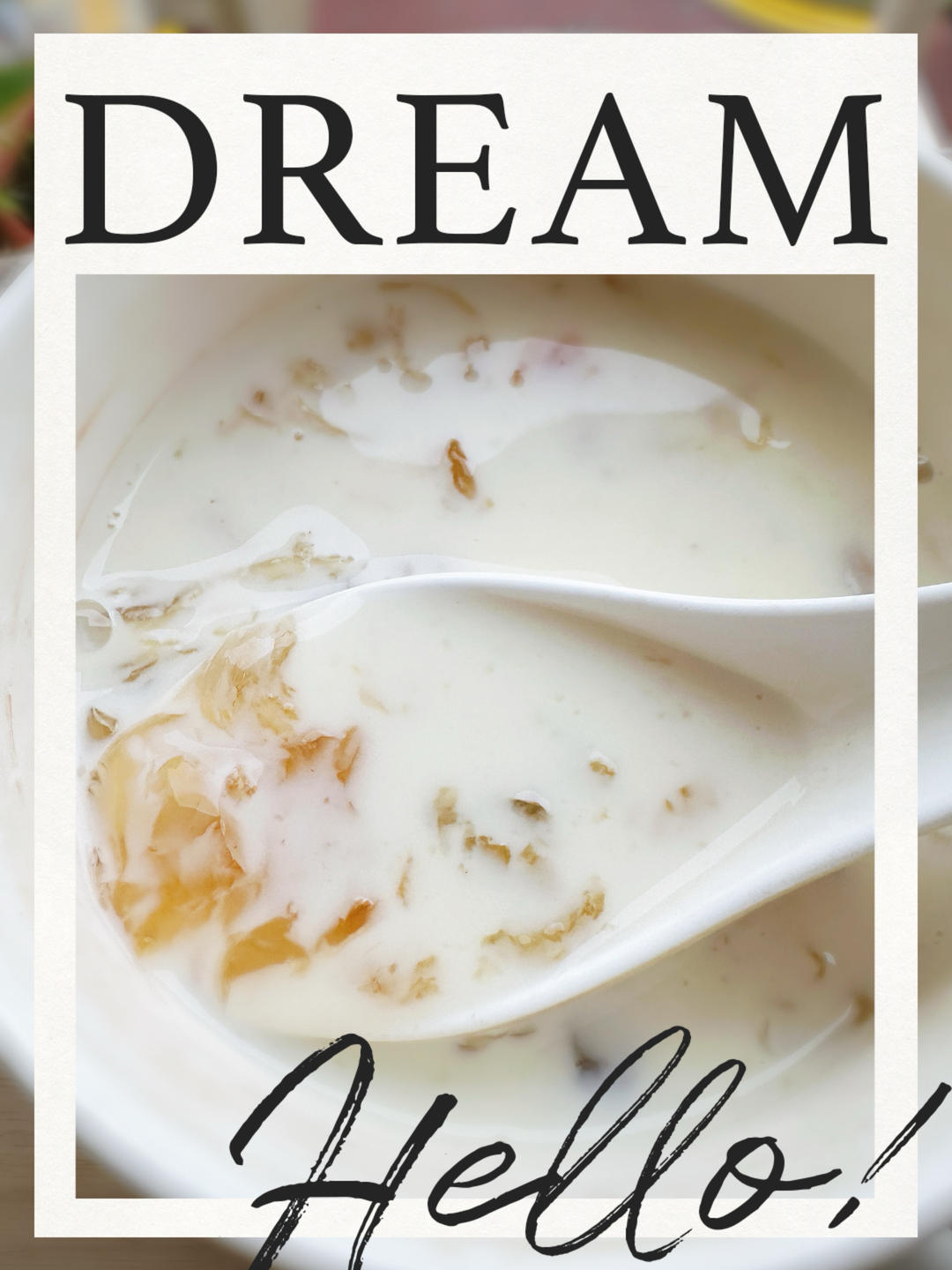 桃胶牛奶银耳羹