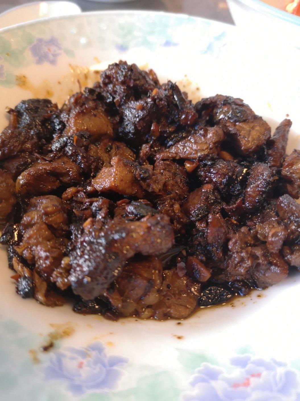 老干妈芦笋炒牛肉