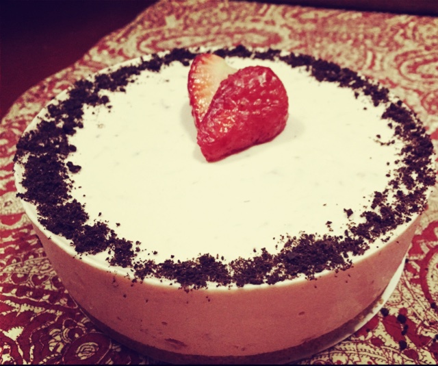 《Tinrry下午茶》教你做草莓芝士慕斯（6寸配方）