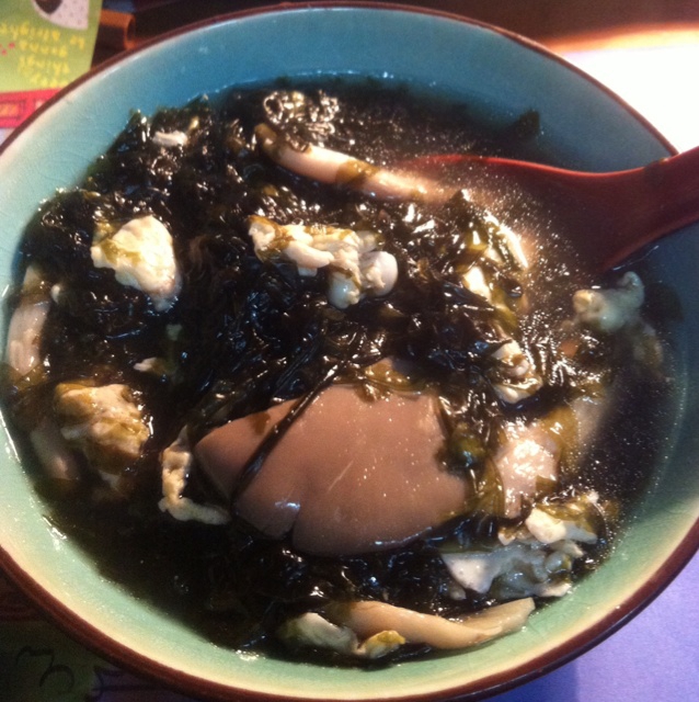 蘑菇鸡蛋汤