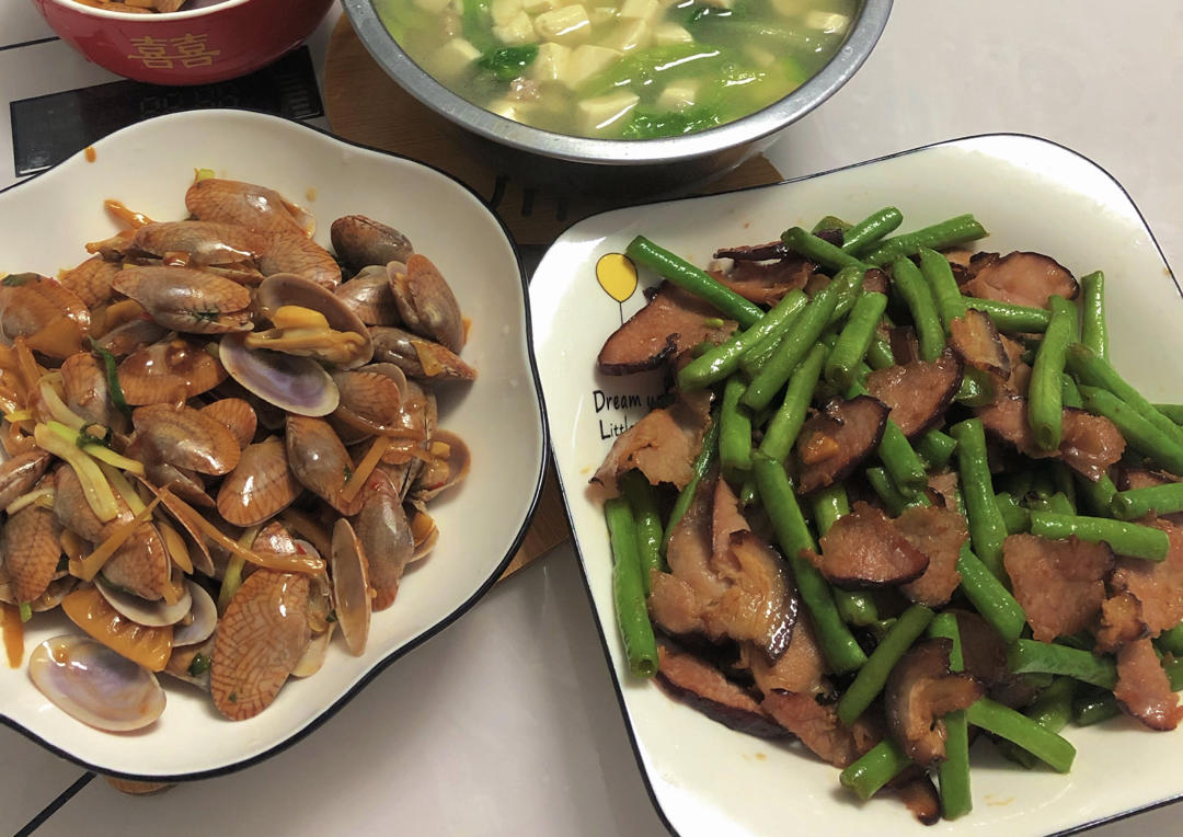 家常版豆角炒腊肉