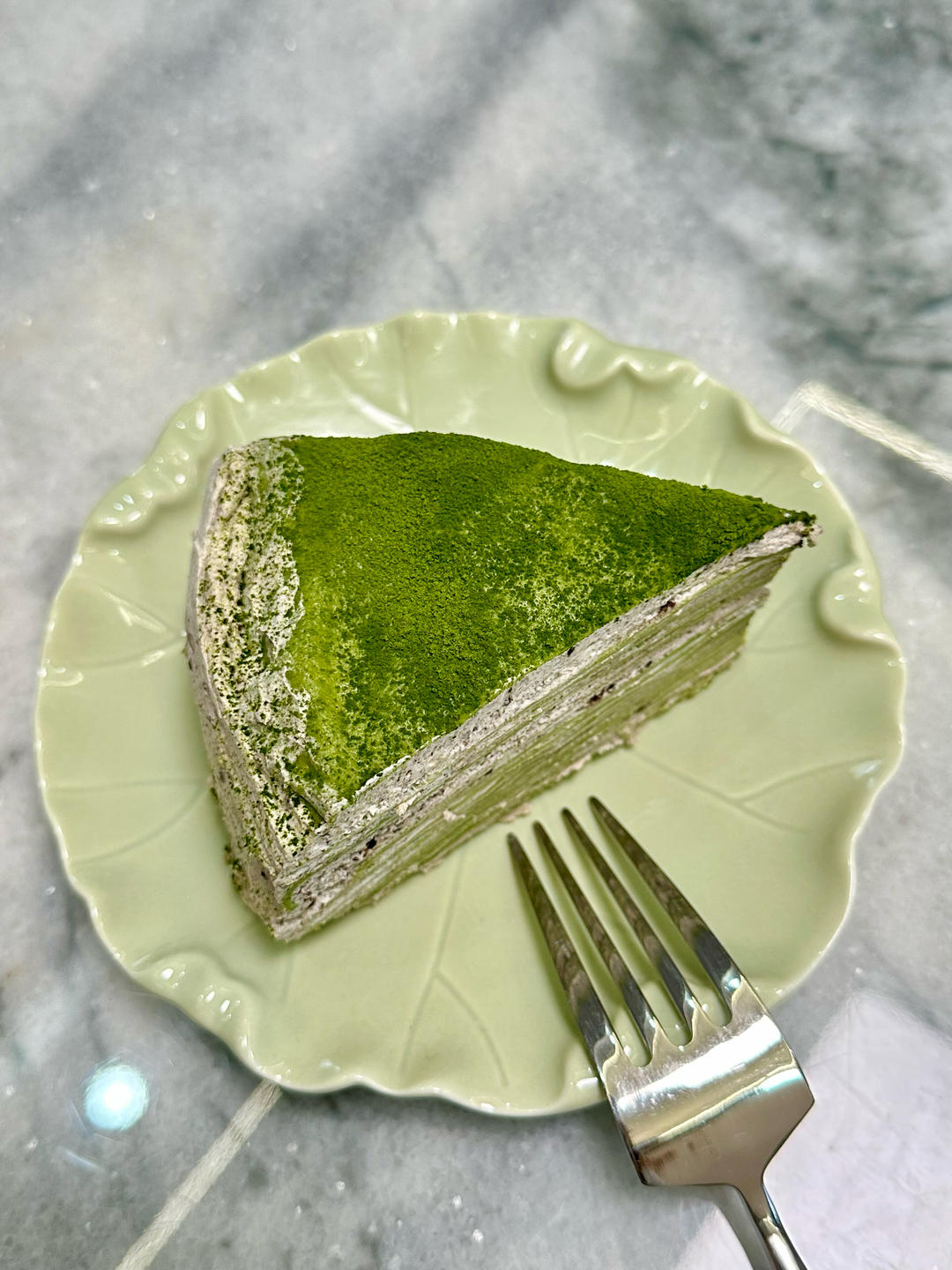 六寸抹茶千层