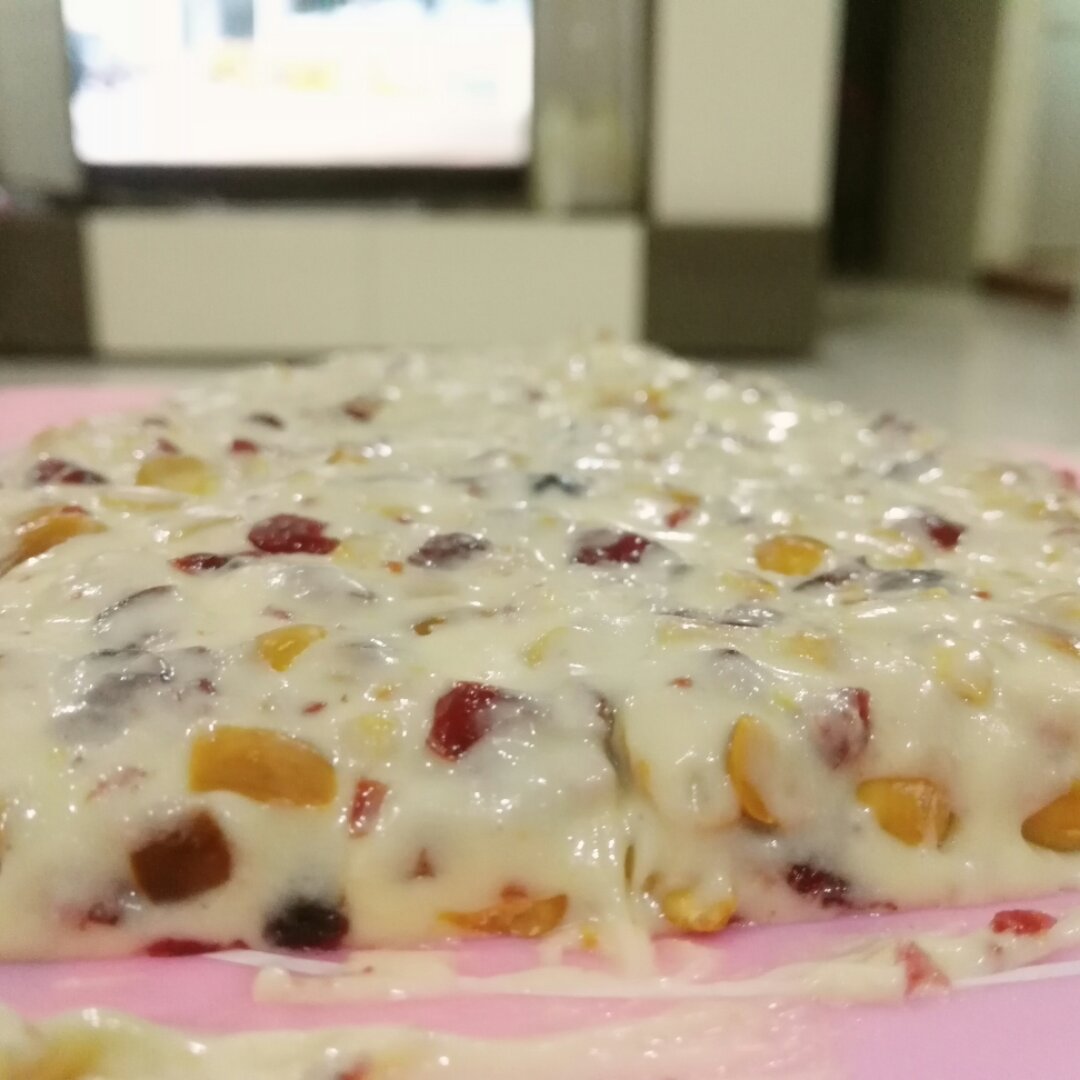 蔓越莓花生牛轧糖-棉花糖版