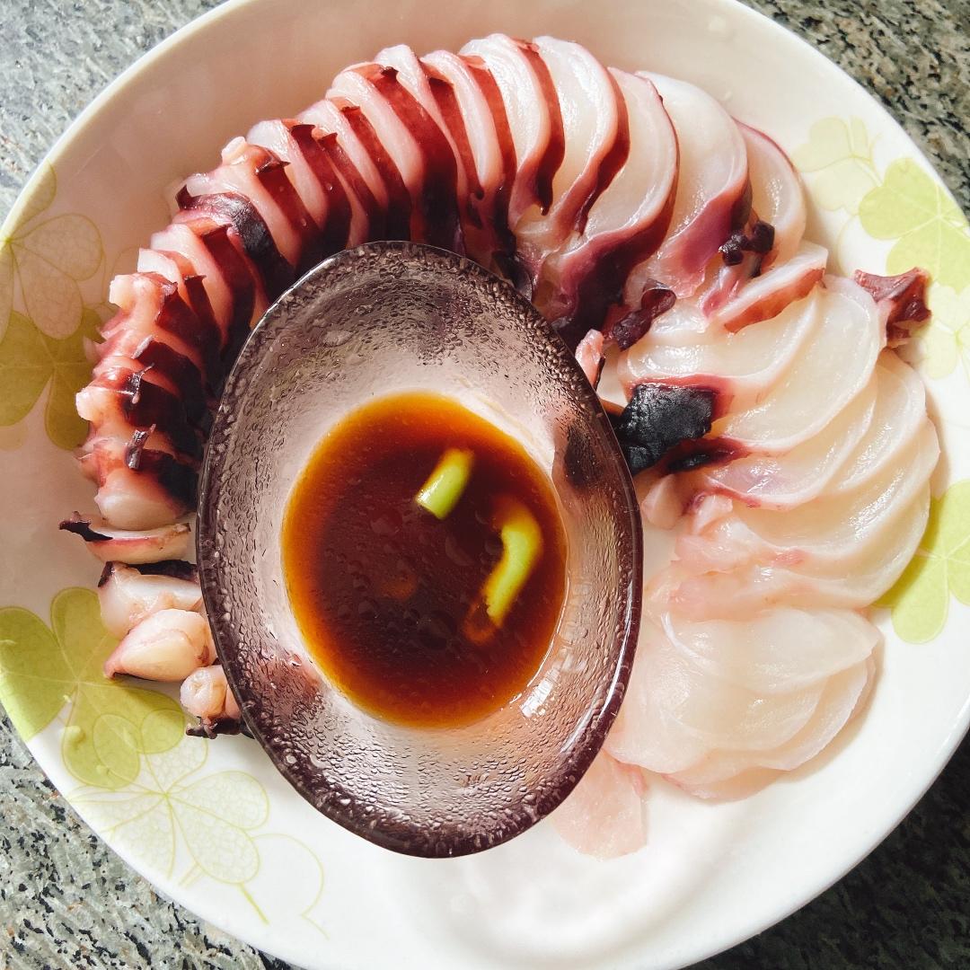 章鱼足刺身