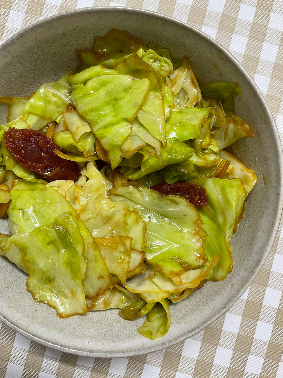 这么炒包菜，吃到空碗