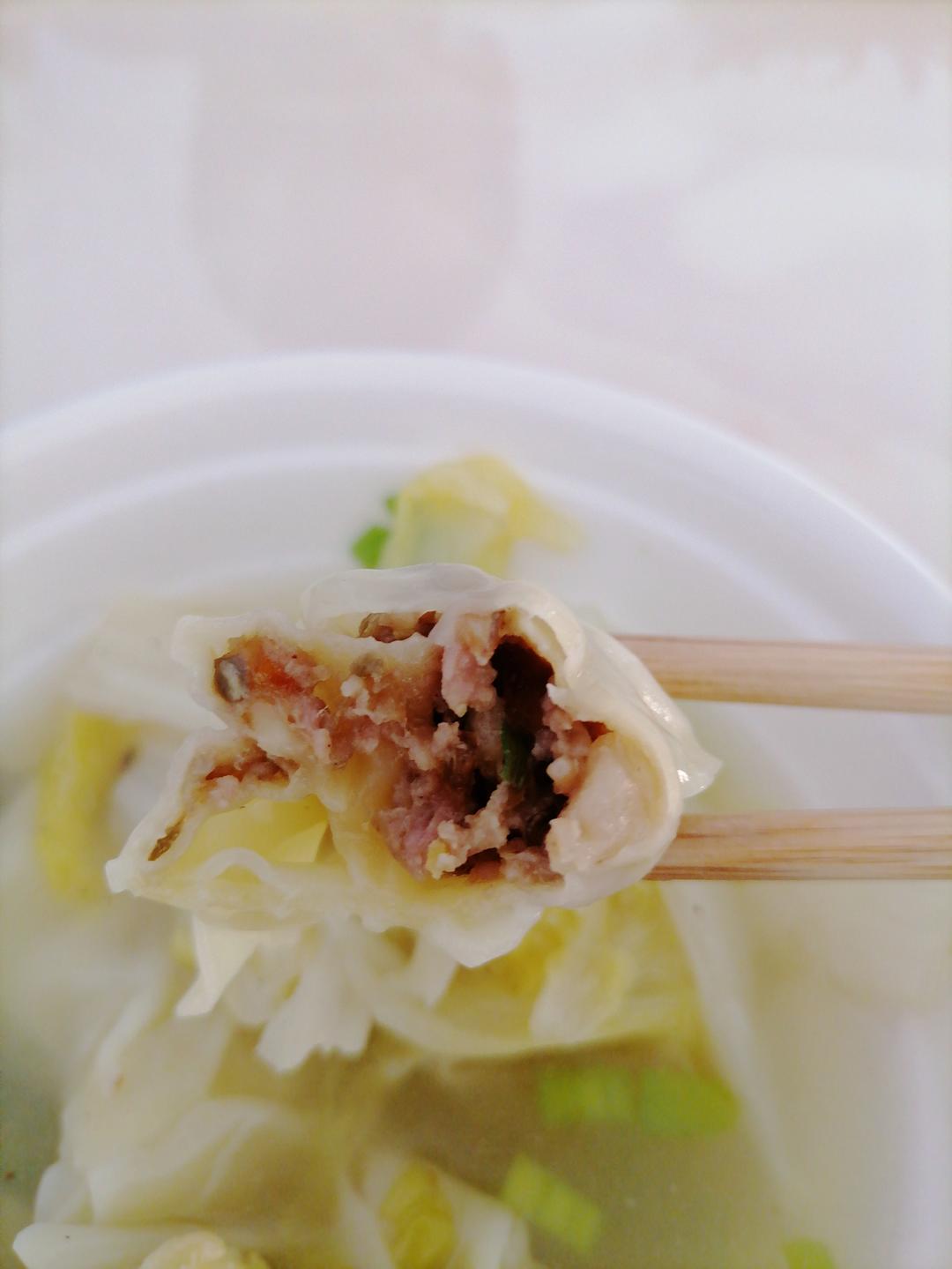 皮蛋鲜肉馄饨 （野馄饨）<302小厨房>