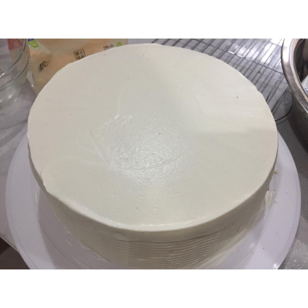 奶油蛋糕抹面小技巧