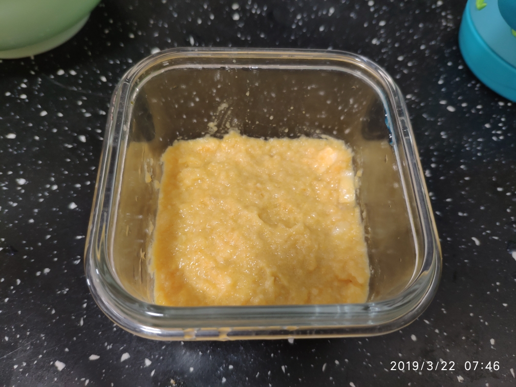 《宝宝辅食》之卷心菜三文鱼鸡蛋蒸糕的做法 步骤9