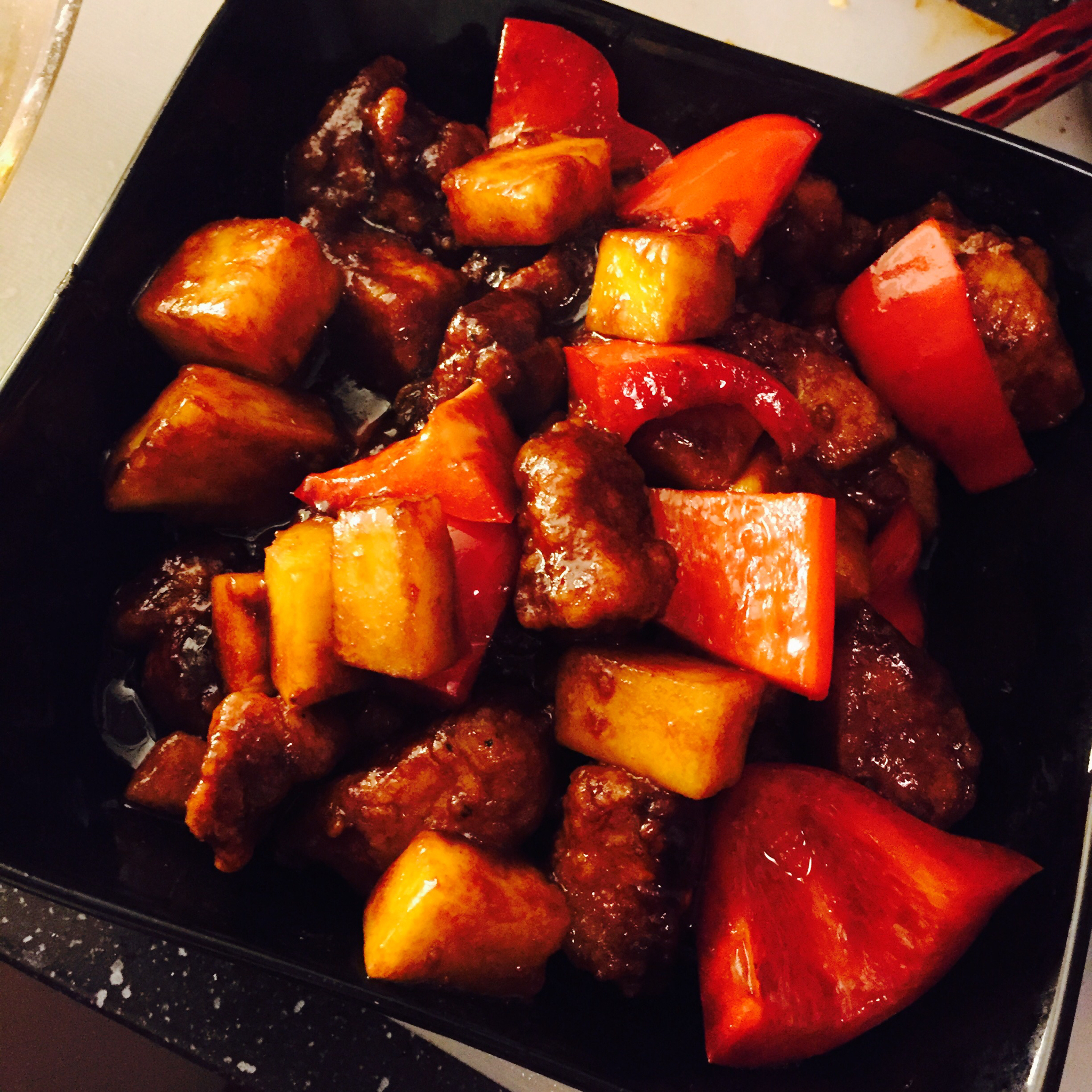 菠萝咕咾肉