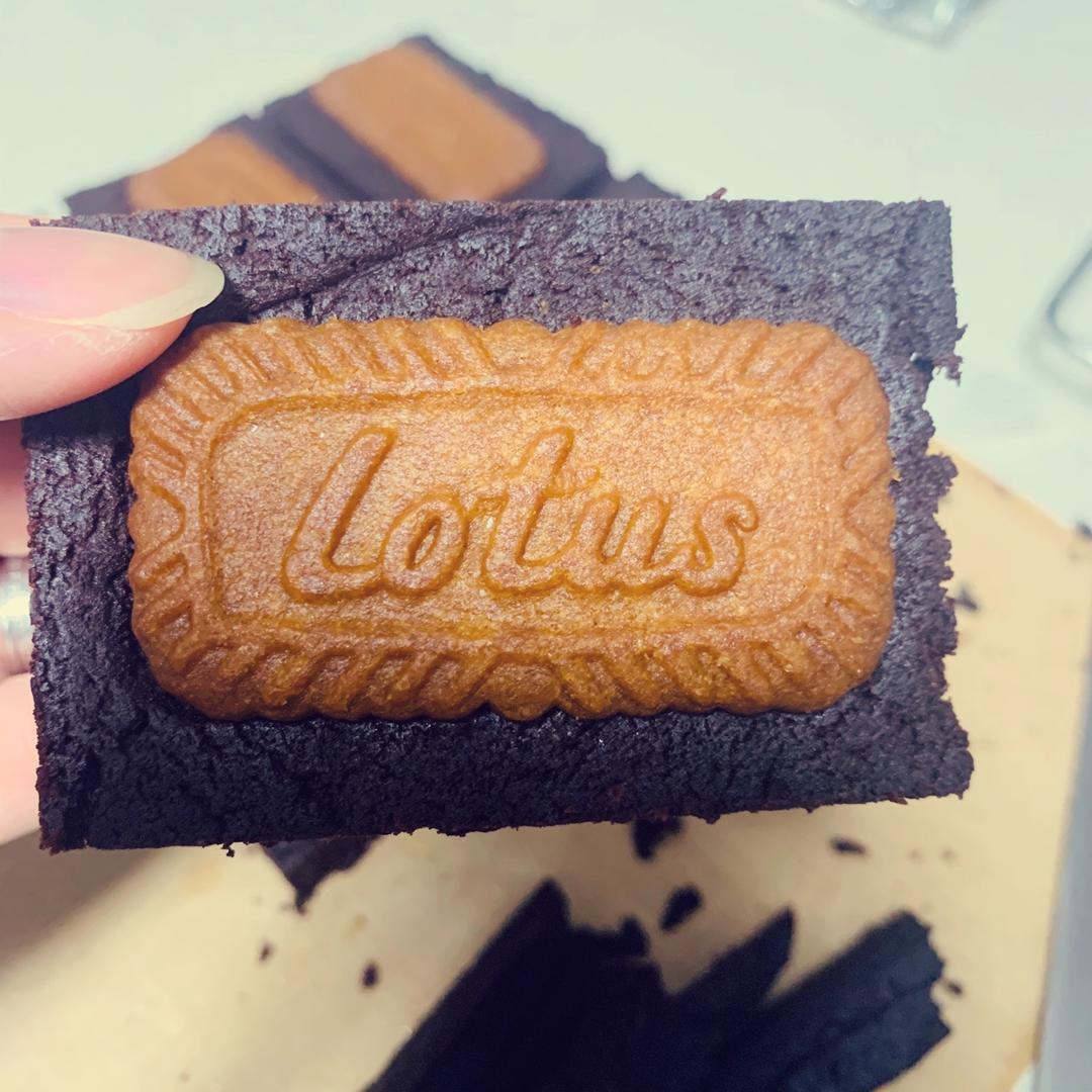 ㊙️巧克力控必入‼️零失误的焦糖饼干布朗尼‼️