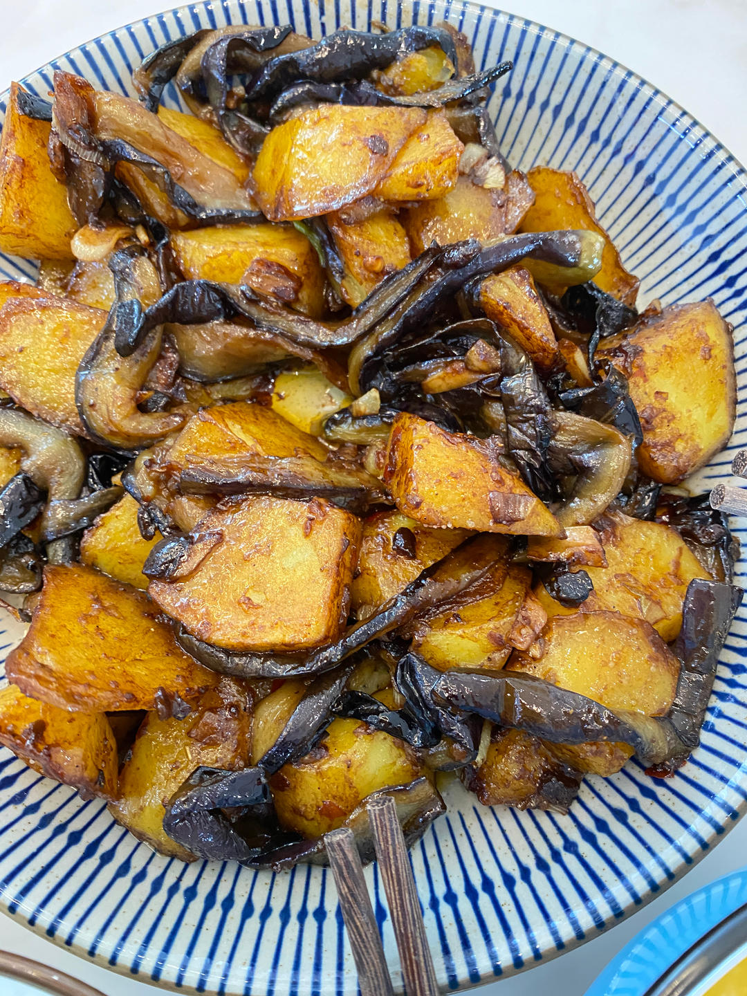 红烧茄子土豆