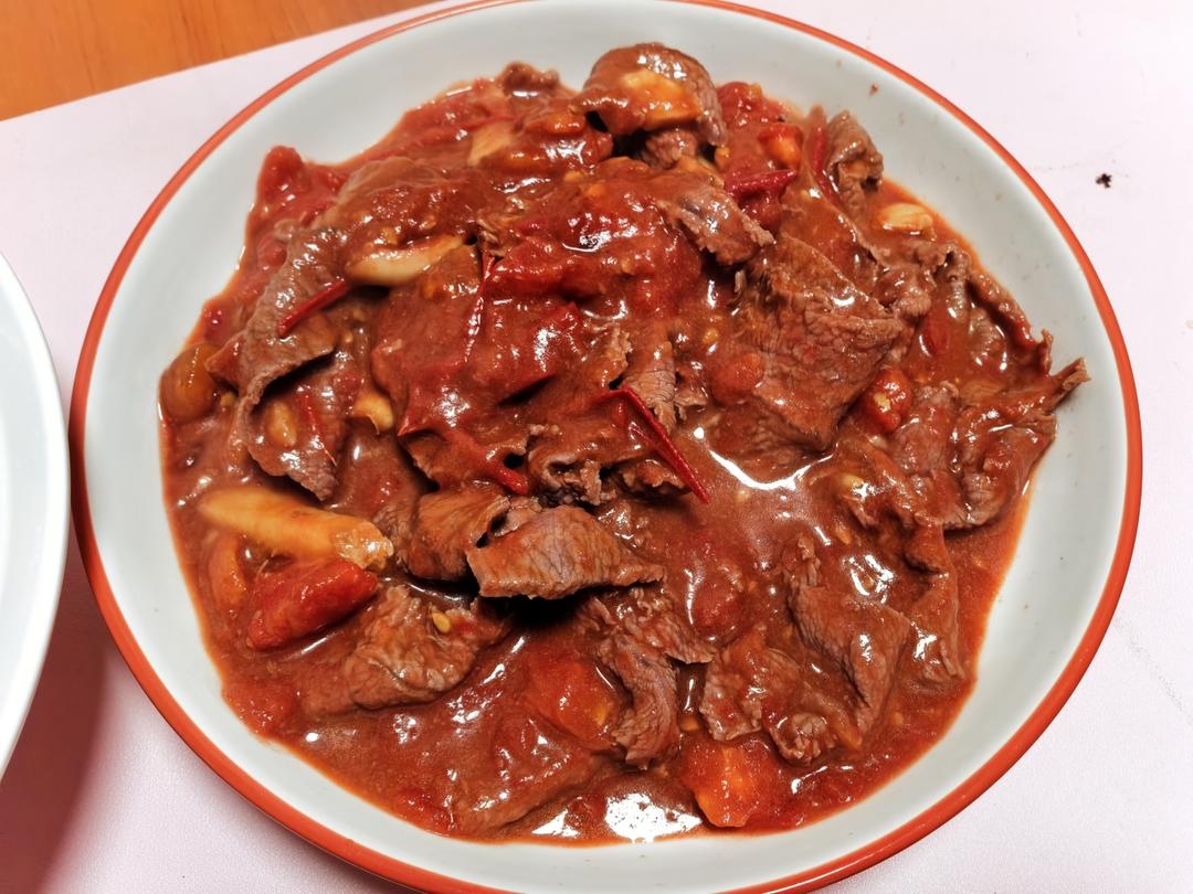 番茄牛肉（孩子的最爱）