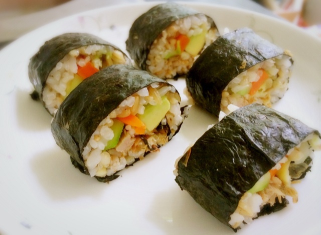 简单寿司/鸡蛋寿司/反转寿司/花样寿司/紫菜包饭