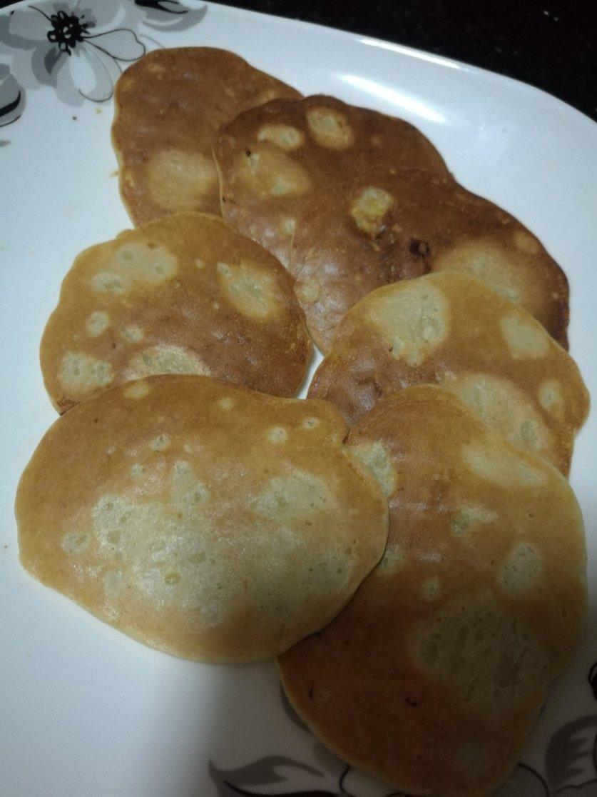 简易电饼铛无油香蕉松饼