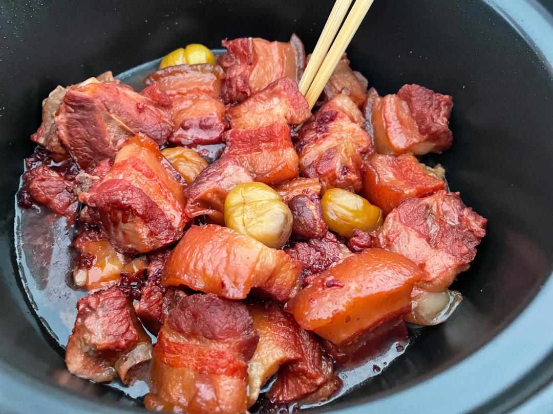 吃一块想两块不油不腻红烧肉