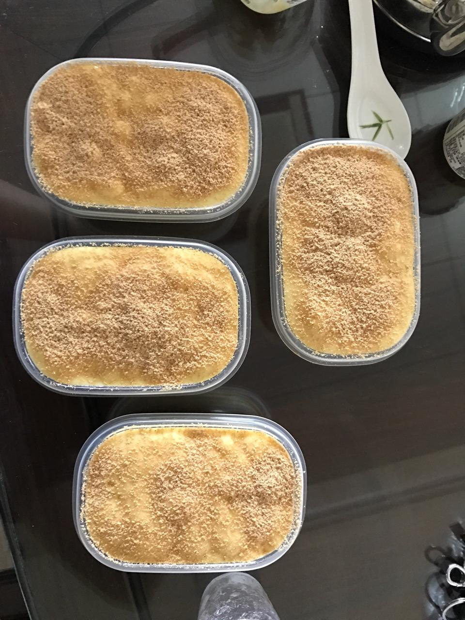 日式豆乳盒子蛋糕