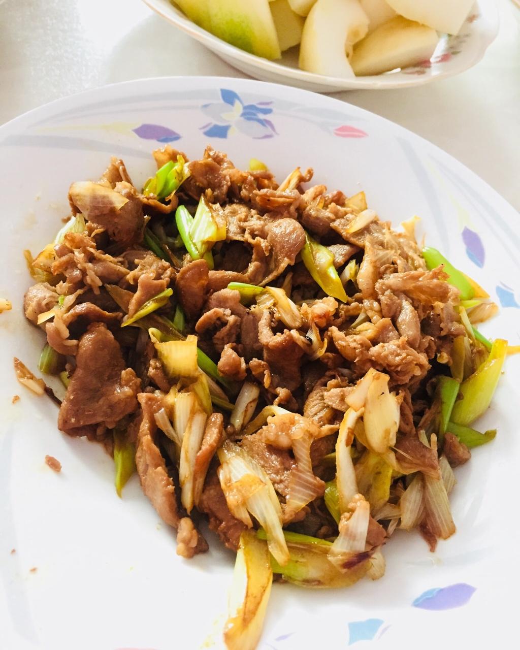 葱爆羊肉