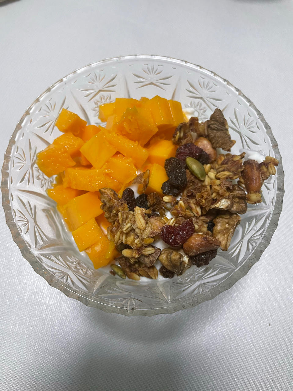 不添加糖油的香蕉核桃格兰诺拉麦片granola