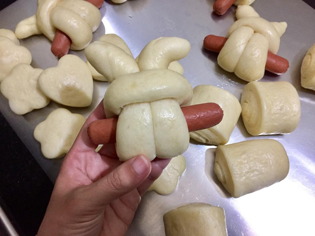 纯奶手撕吐司的做法 步骤1