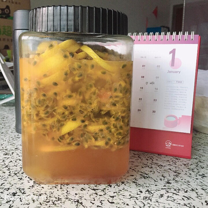 蜂蜜柠檬百香果