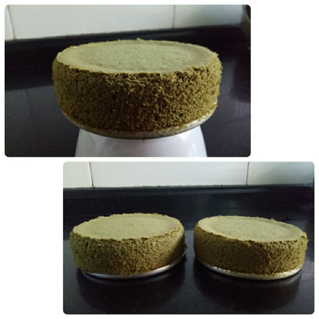 四寸可可戚风--简单做法简单装饰简单漂亮