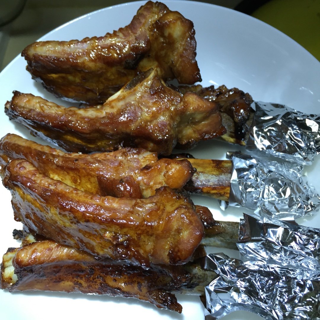 蒜香烤排骨