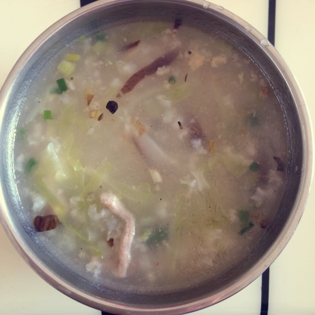 香菇瘦肉粥