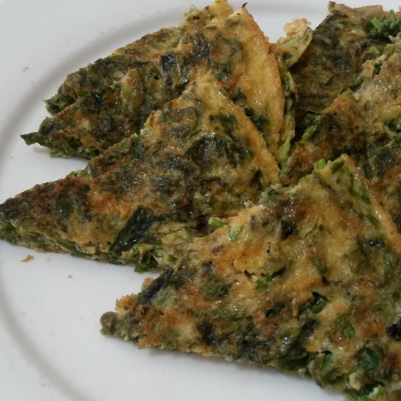 紫菜煎蛋饼