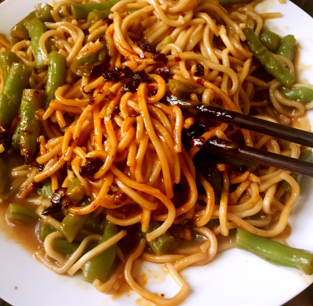豆角焖面
