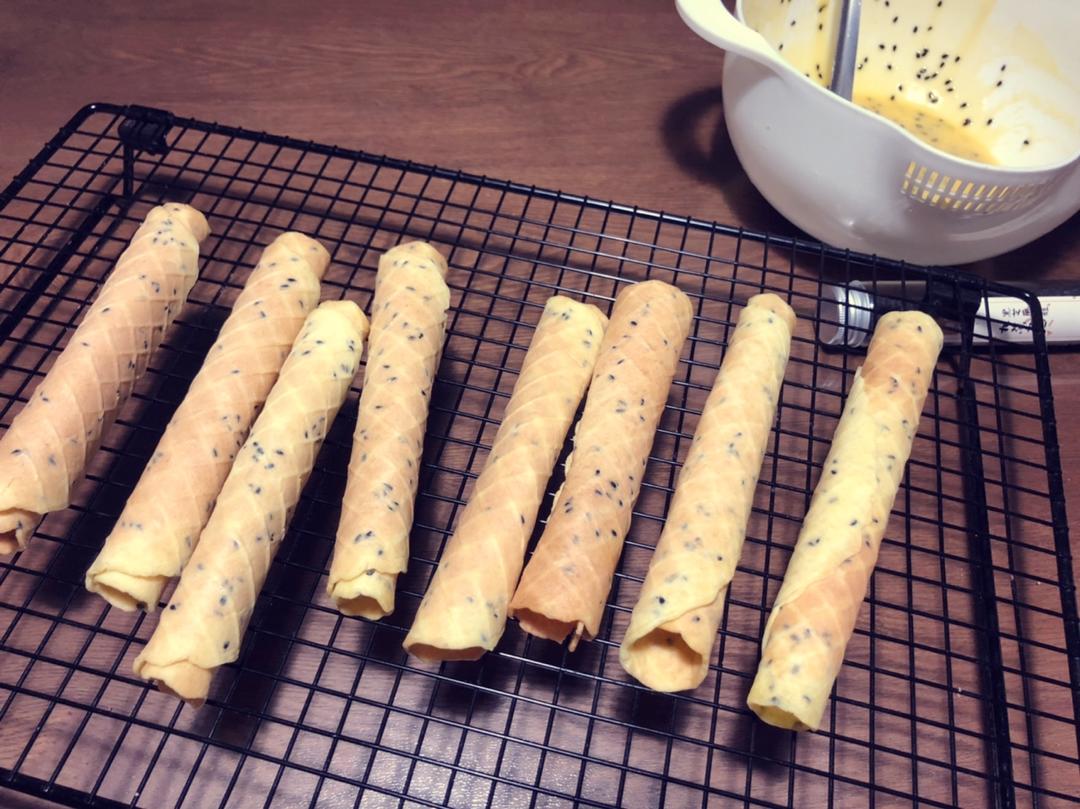 椰子油香酥蛋卷
