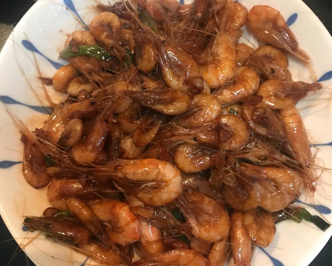 油爆虾（老头儿油爆虾）