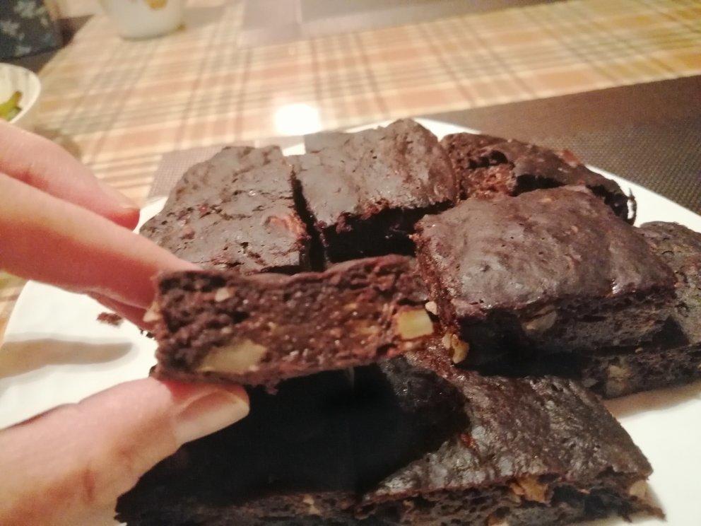 【无油无糖减脂超好吃】布朗尼蛋糕 Fudgy Brownie