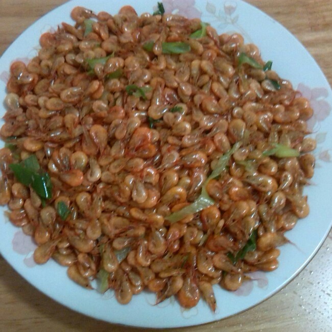香葱爆小虾