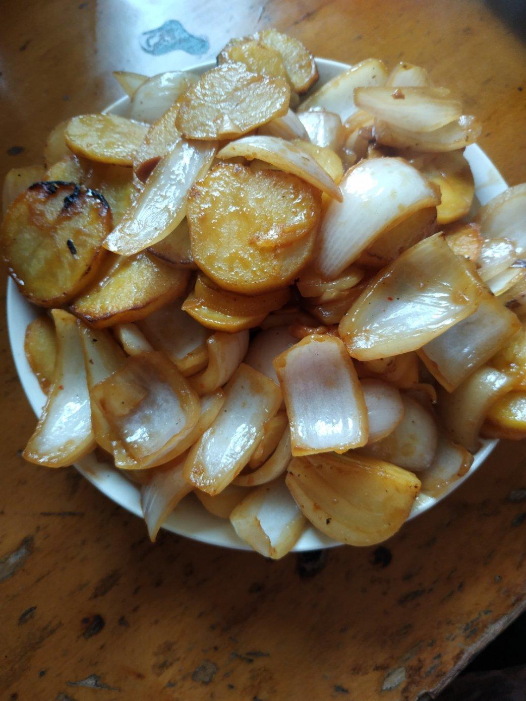 孜然洋葱土豆片