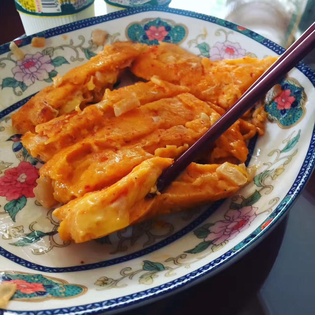 堂妈教你做泡菜饼