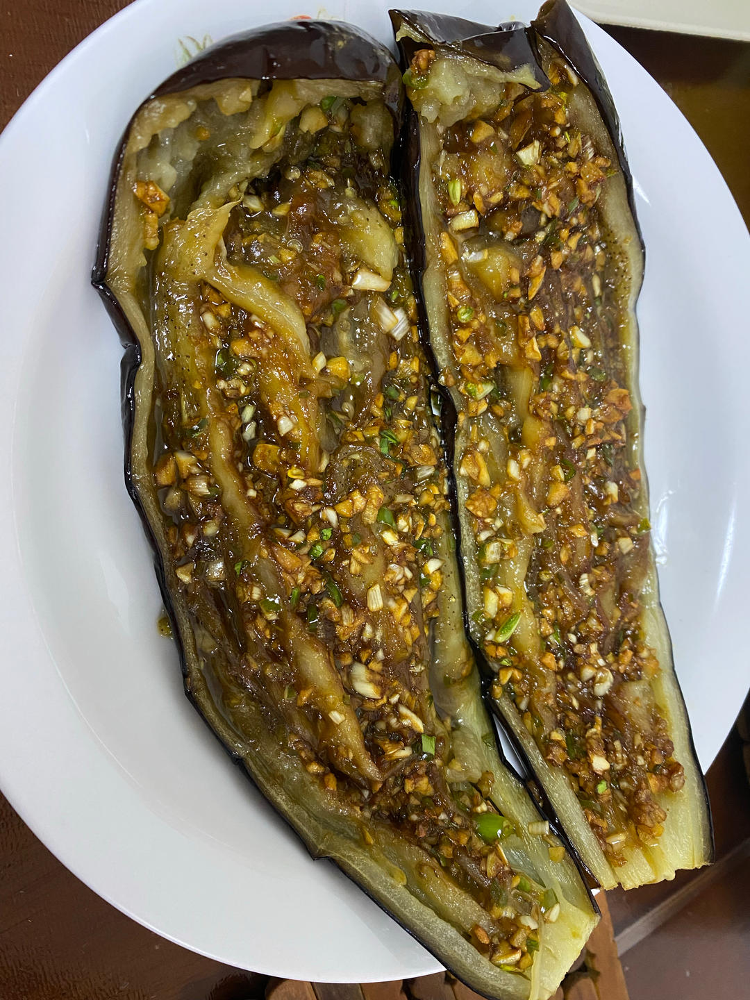 锡纸烤茄子烤箱版