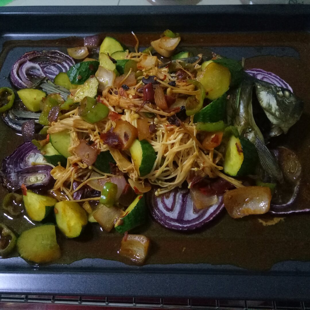 香辣烤鱼-烤箱版