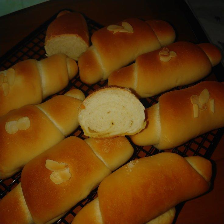 日式盐面包 日式盐可颂-（含整形小视频）