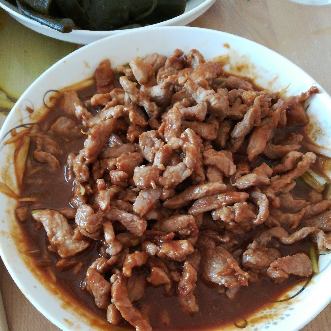 京酱肉丝