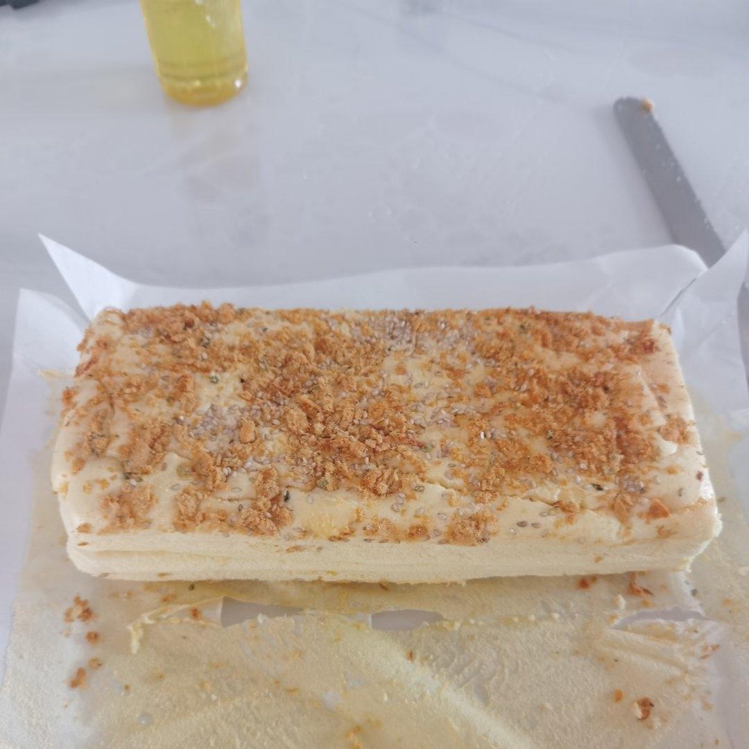 香葱肉松蛋糕｜咸香松软百吃不厌｜做法简单一次成功！