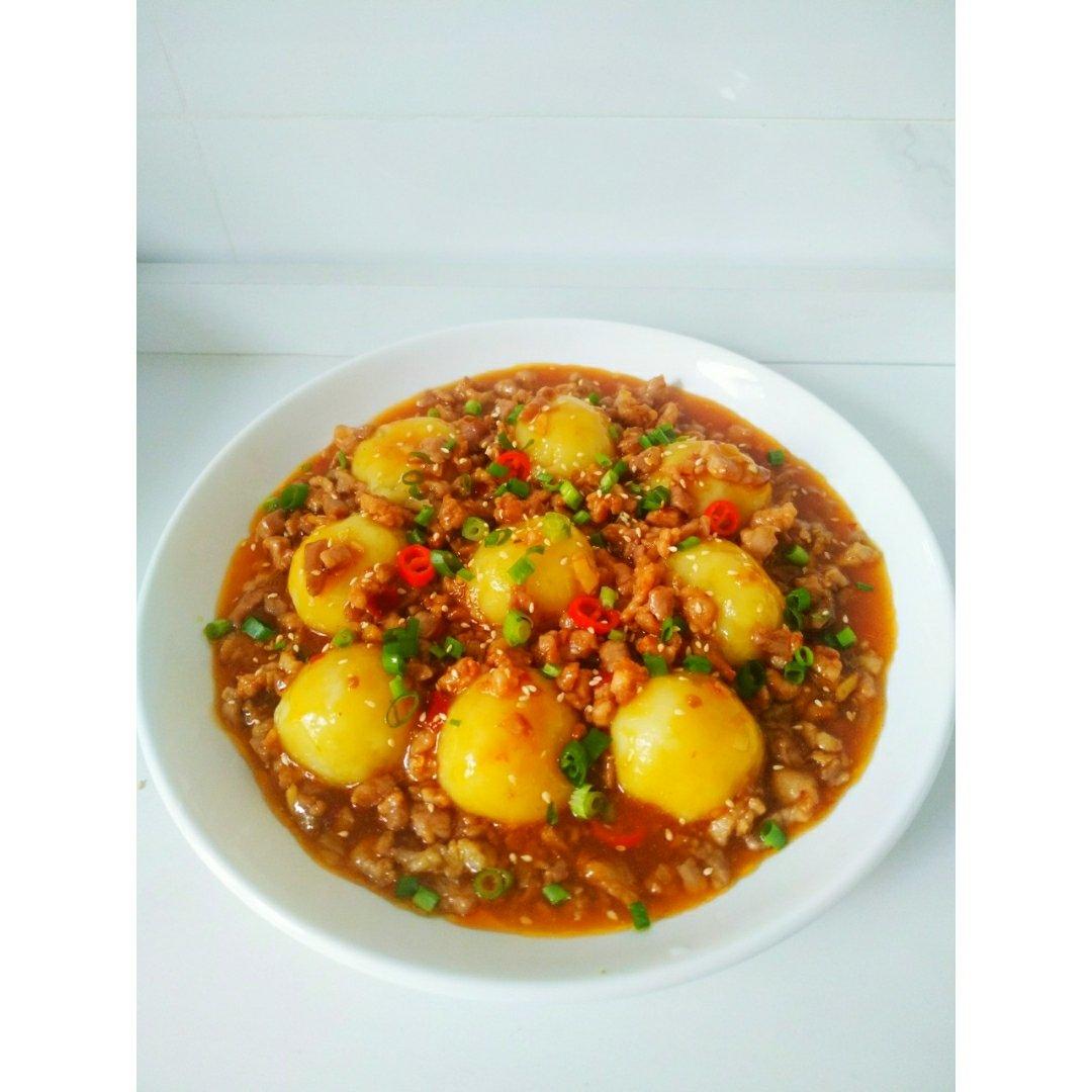 肉末土豆丸